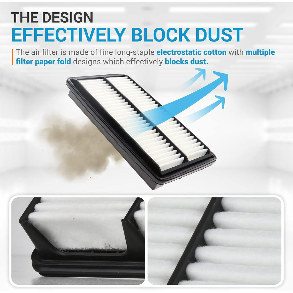 XA10486 Engine Air Filter for Honda - Replaces CA12061 WA10339 PA99178
