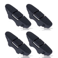 W10508950 Dishwasher Upper Rack Stop Clip for Whirlpool Kenmore - 4 Pack