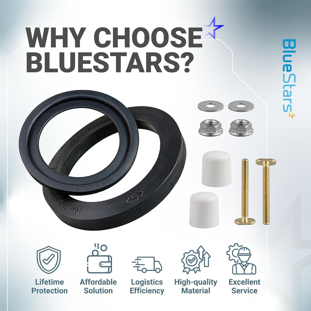 385311652 & 385311658 RV Toilet Seal Kit for Dometic 300 Series