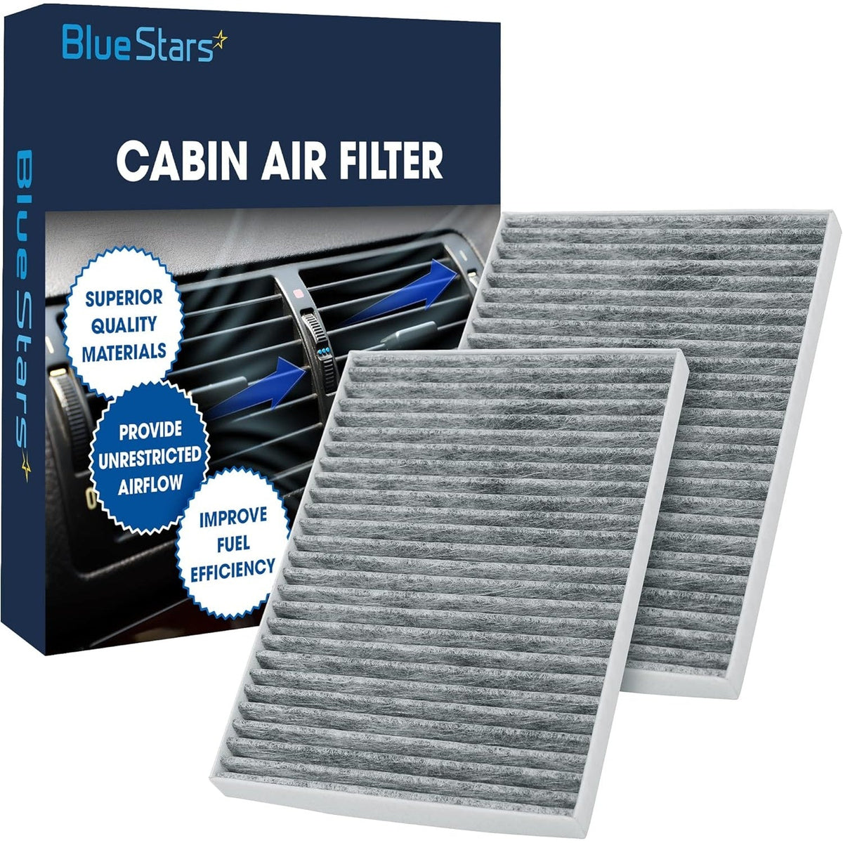 CF11663 Activated Cabin Carbon Air Filter - 2 Pack
