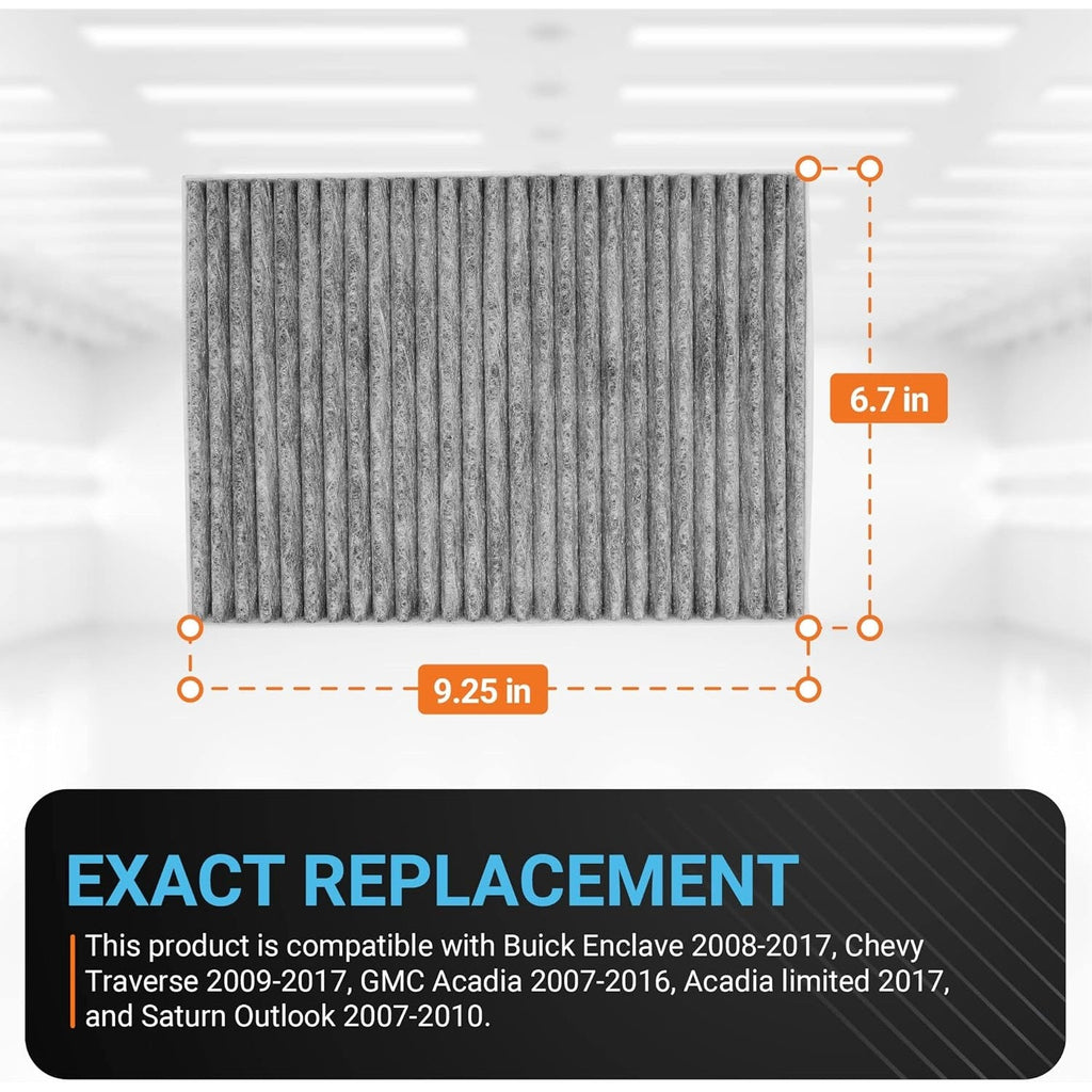 CF11663 Activated Cabin Carbon Air Filter - 2 Pack