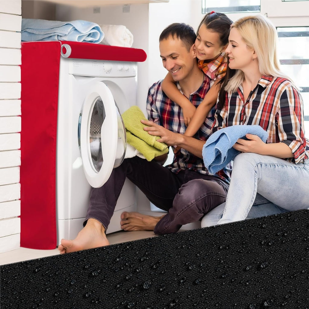 Front-Load Washer/Dryer Cover, Outdoor Protection, W27" x D33" x H39" - Red
