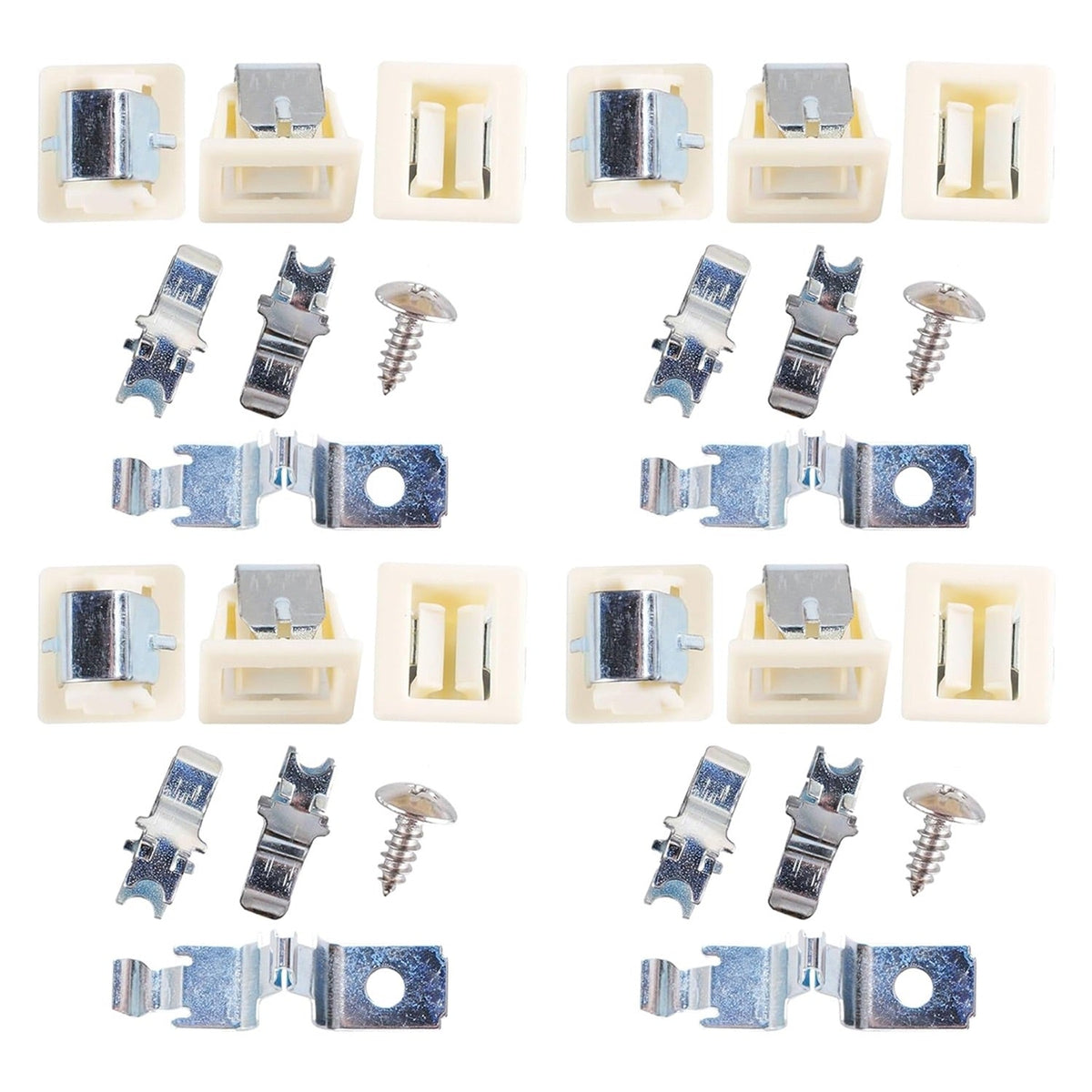 279570 Door Latch Kit for For GE Whirlpool Kenmore Roper KitchenAid Dryers - 4 Pack
