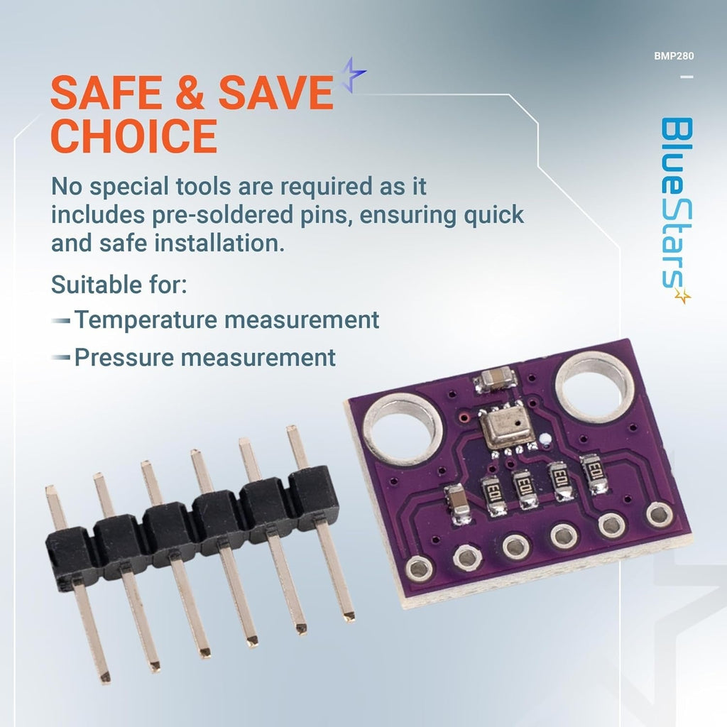 GY-BME280 BME280 Digital 3.3V Atmospheric Pressure Sensor - 2 Pack