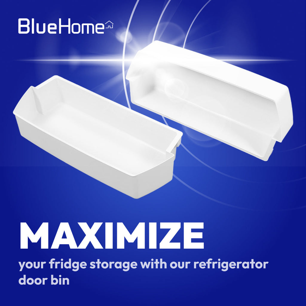 WP2187172 Refrigerator SbS Door Shelf Bin White - Compatible with Whirlpool