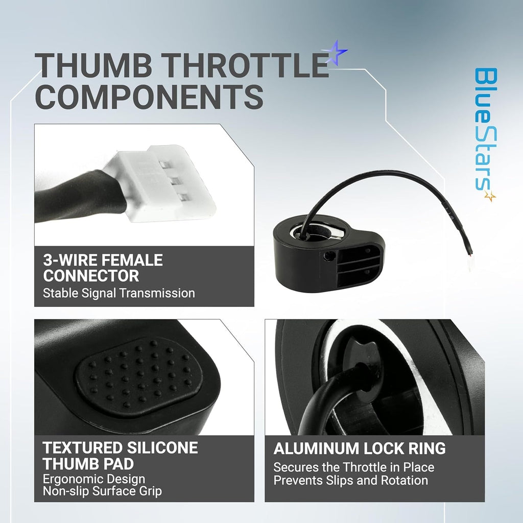 Electric Scooter Thumb Throttle For GXL V2/Apex/Apex Pro/Apex XL/XR Elite