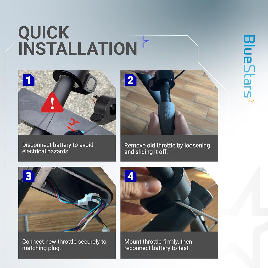 Electric Scooter Thumb Throttle For GXL V2/Apex/Apex Pro/Apex XL/XR Elite