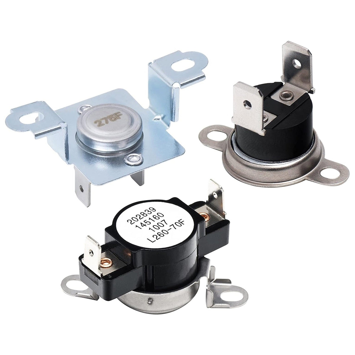 137032600 134120900 Dryer Thermal Limiter 3204267 Thermostat Kit for Frigidaire Kenmore
