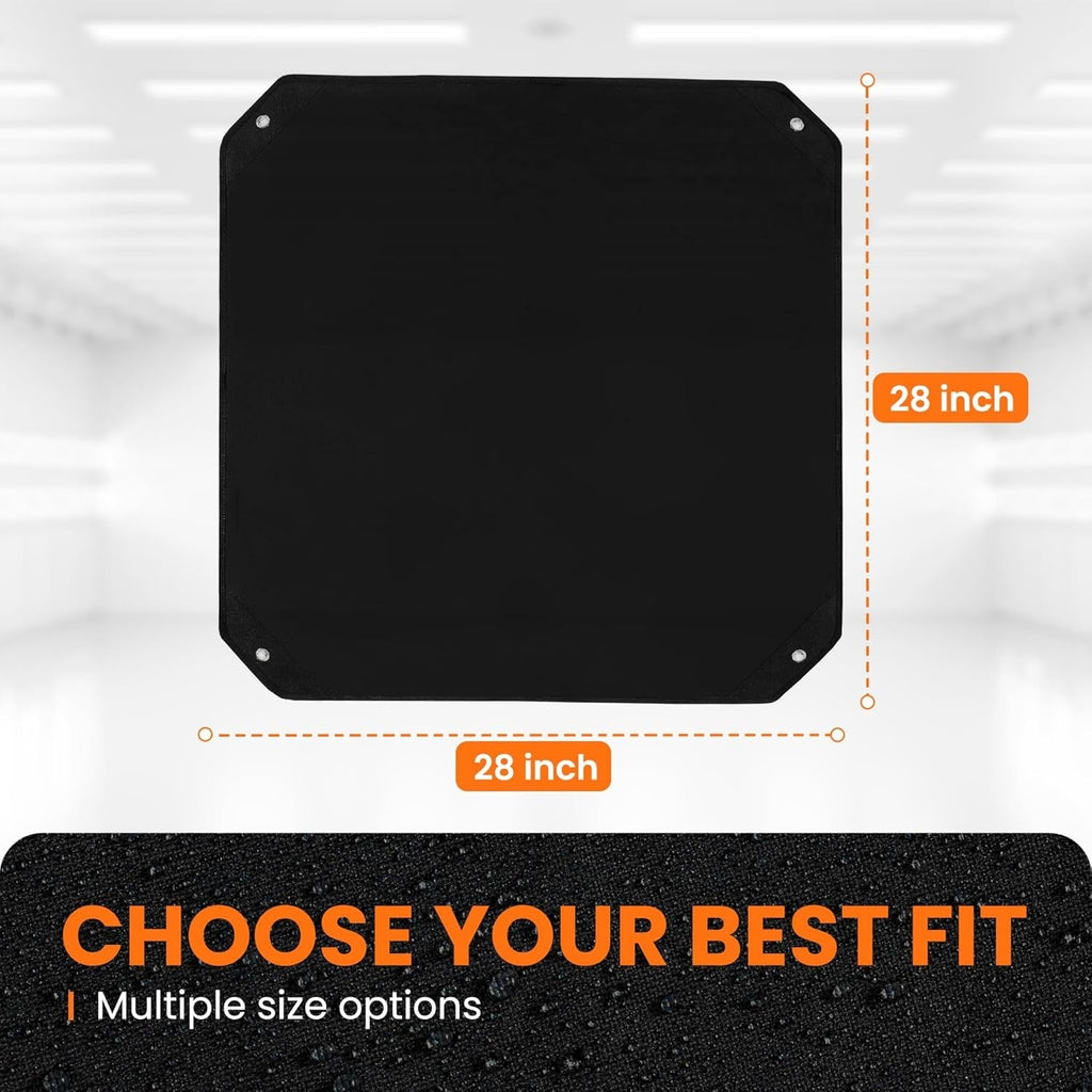 28" x 28" Central Air Conditioner Cover for Outside Units (600D Oxford)