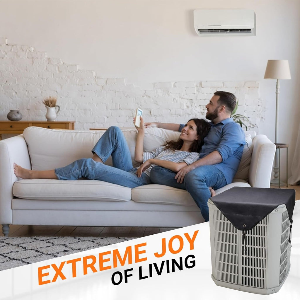28" x 28" Central Air Conditioner Cover for Outside Units (600D Oxford)