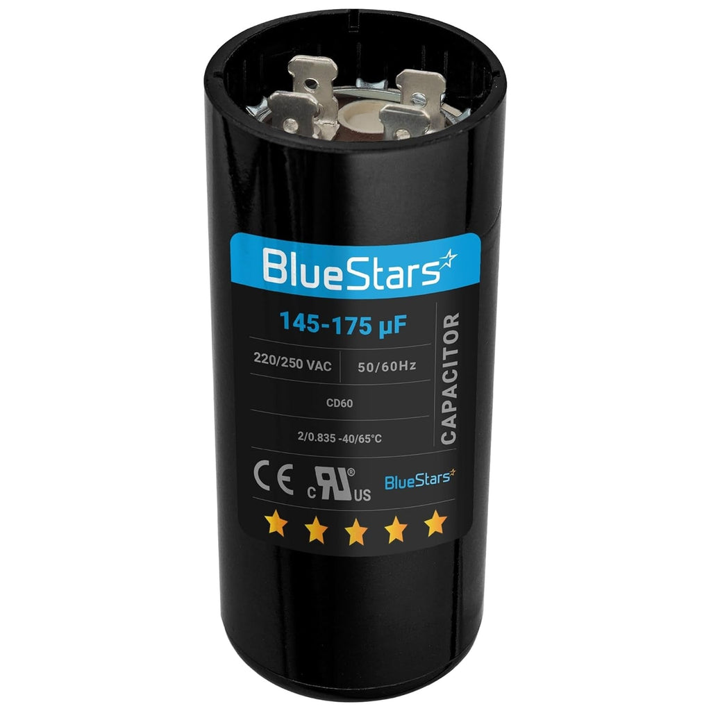 145-175 uF 220-250VAC CD60 Round Motor Start Capacitor for Pool & Well Pumps