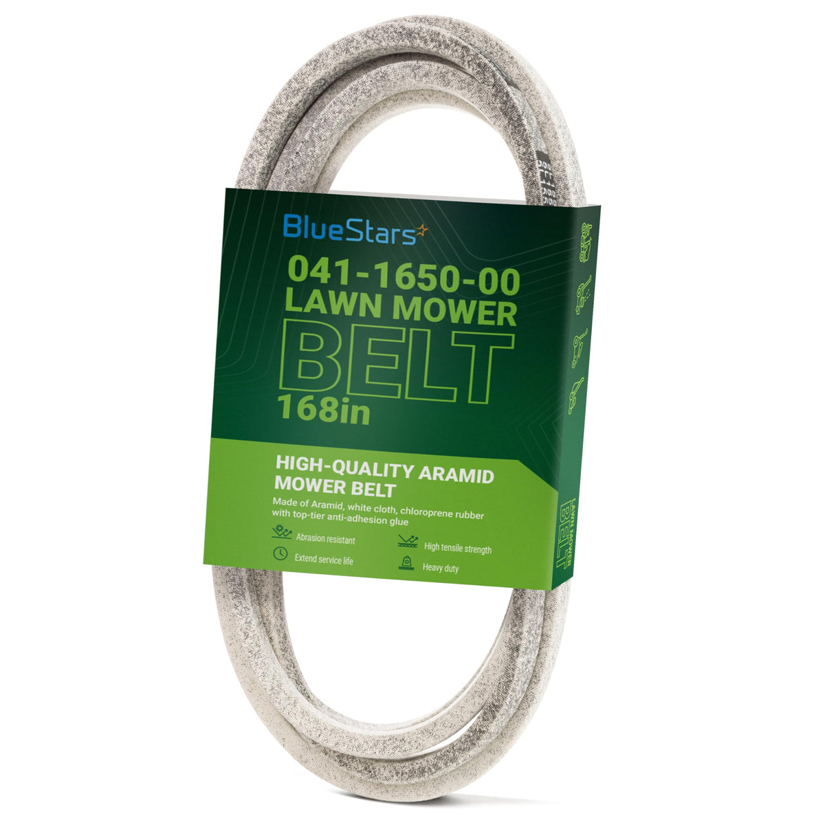 041-1650-00 Deck Belt | Fits Bad Boy 60", 54" Deck | Aramid Cord | 168"