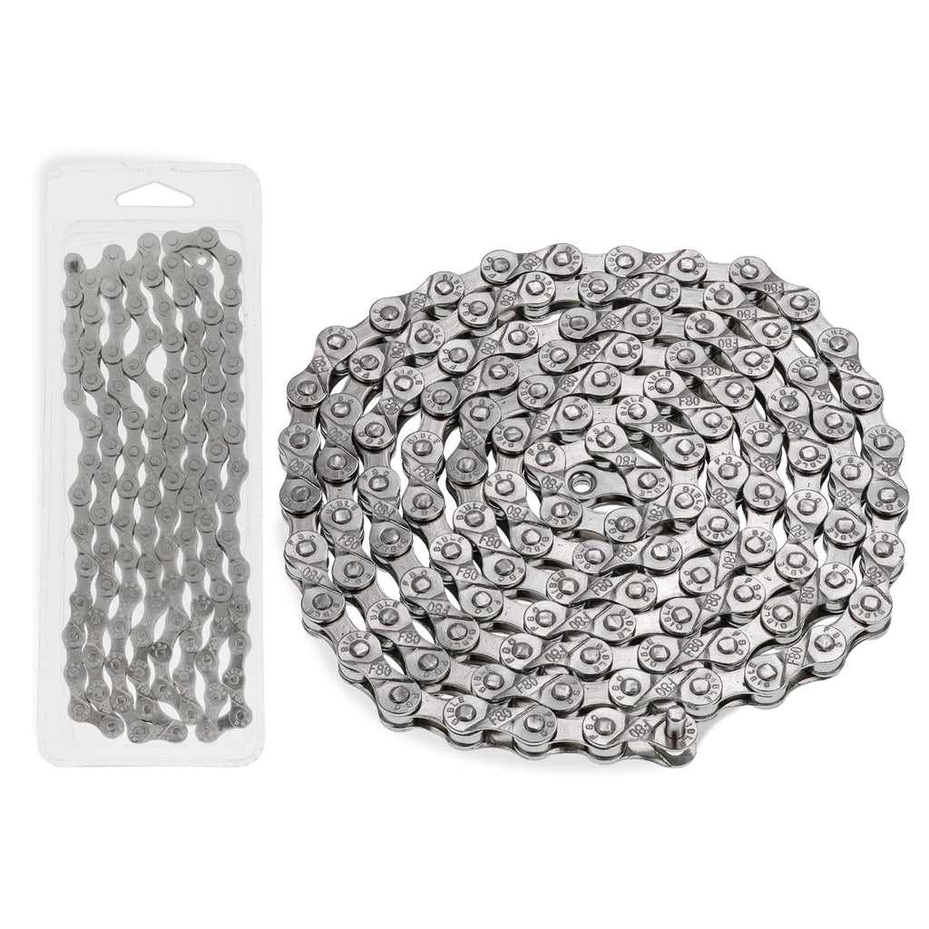 6/7/8-Speed Bike Chain, 1/2 x 3/32", 116 Links, Pre-Install Connector