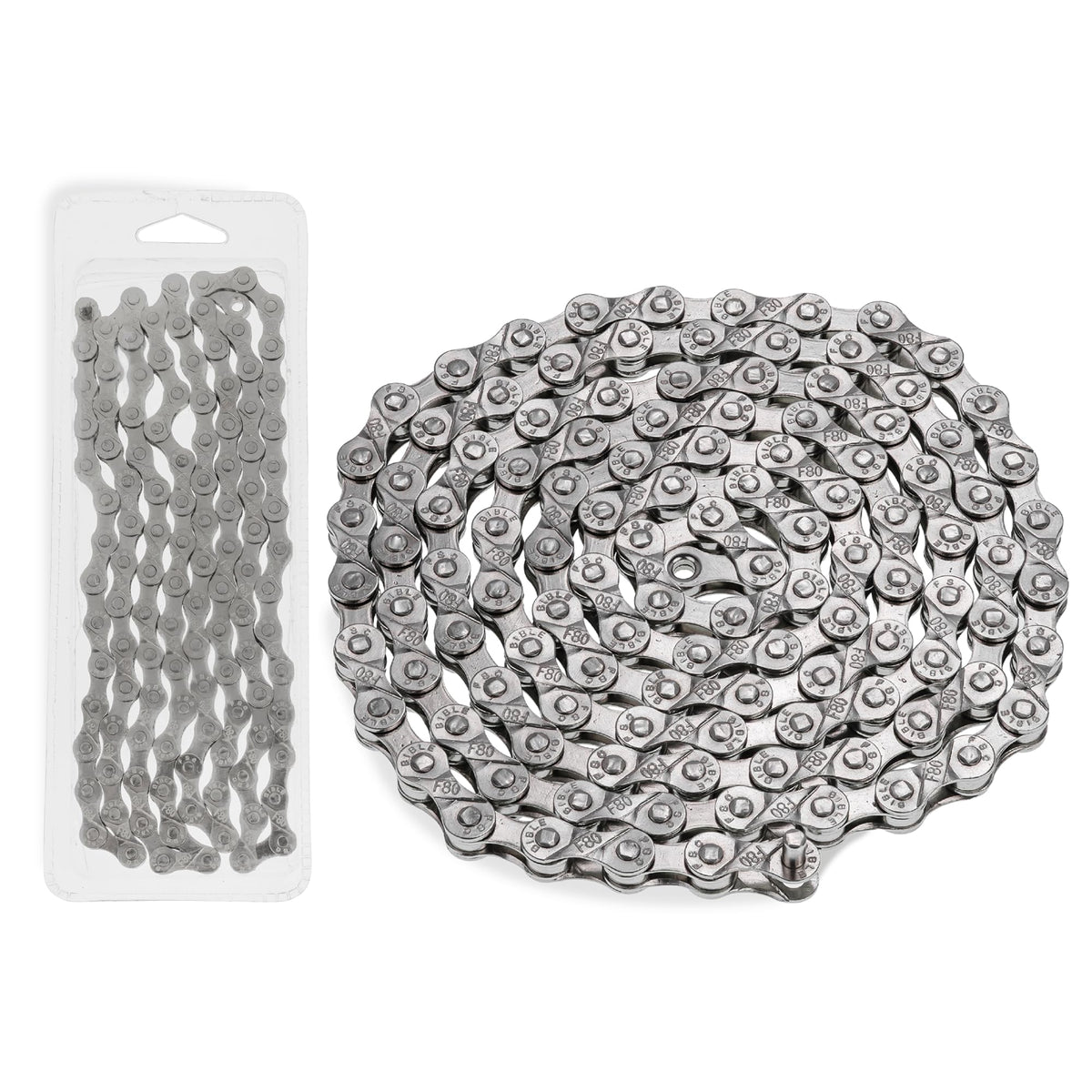 6/7/8-Speed Bike Chain, 1/2 x 3/32", 116 Links, Pre-Install Connector