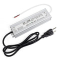 100W 24V LED Power Supply 4.2A with 3-Prong Plug AC 90-260V to 24V DC IP67