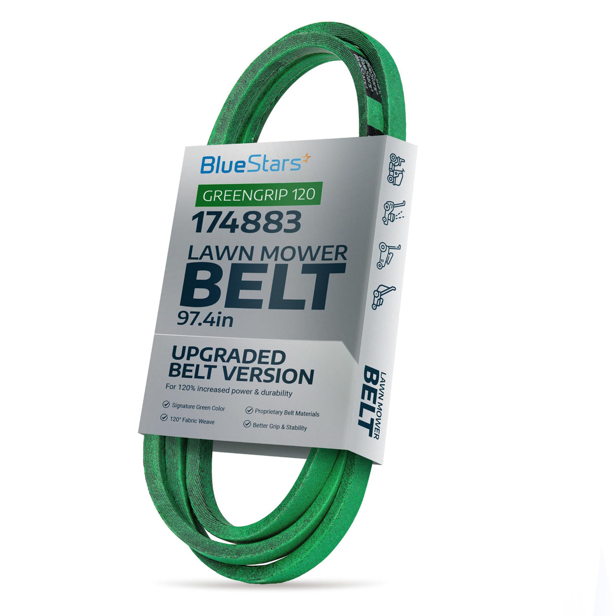 174883 532174883 Mower Deck Belt - 42" Husqvarna YTH1542XP/YTH1542, Craftsman, 97.4"
