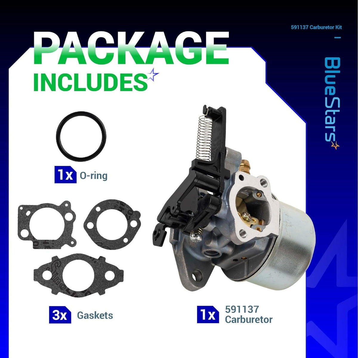 591137 593599 Carburetor for Troy-Bilt Pressure Washer 7.75HP 8.75HP 2700-3000PSI