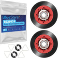 8536974 Dryer Drum Support Roller - For Whirlpool Kenmore Maytag Dryers - 2 Pack