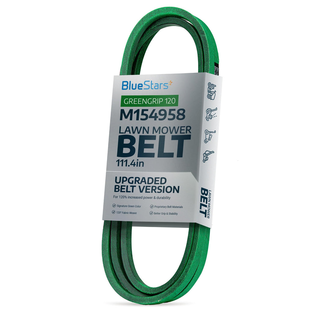 M154958 Secondary Deck Belt, 48" John Deere GT235 X300, 111.4"