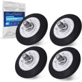 4581EL2002C Dryer Drum Roller Assembly for LG Kenmore - 4 Pack