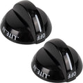 316220009 Range Burner Gas Stove Knob Replacement - For Frigidaire Ranges - 2 Pack
