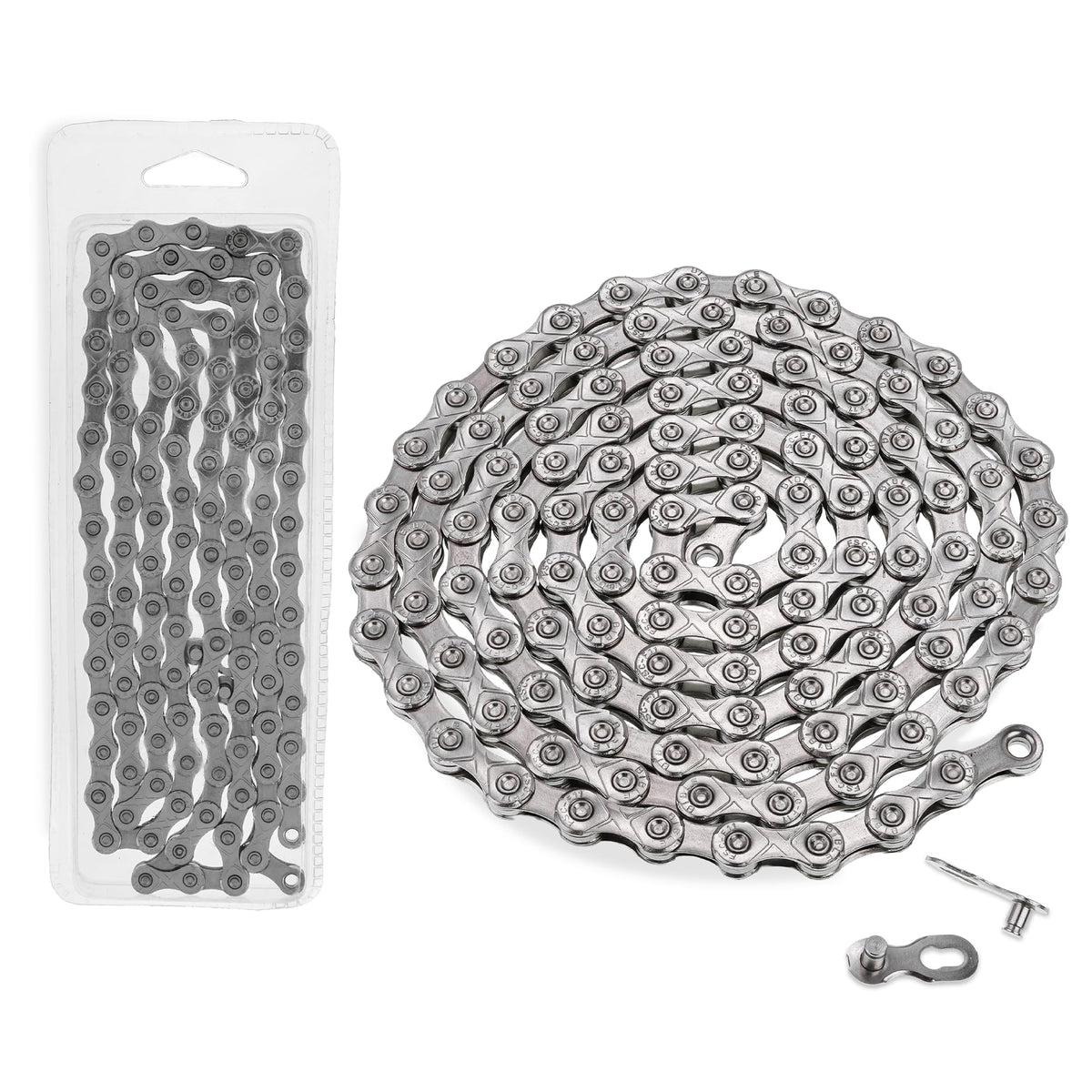 11-Speed Bike Chain, 1/2 x 11/128", 116 Links, Quick Link, Shimano SRAM Campagnolo