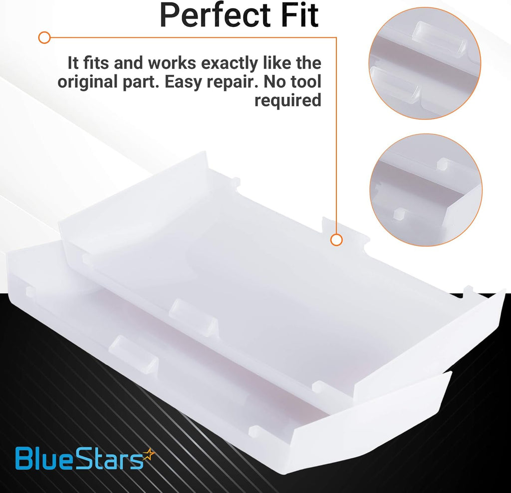 89108000 Bathroom Vent Fan Light Lens for Broan NuTone 763RLN 769RF 769RFT 769RL - 2 Pack