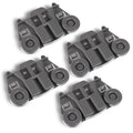 W10195417 Dishwasher Lower Rack Wheels for Kenmore Whirlpool KitchenAid Jenn-Air - 4 Pack