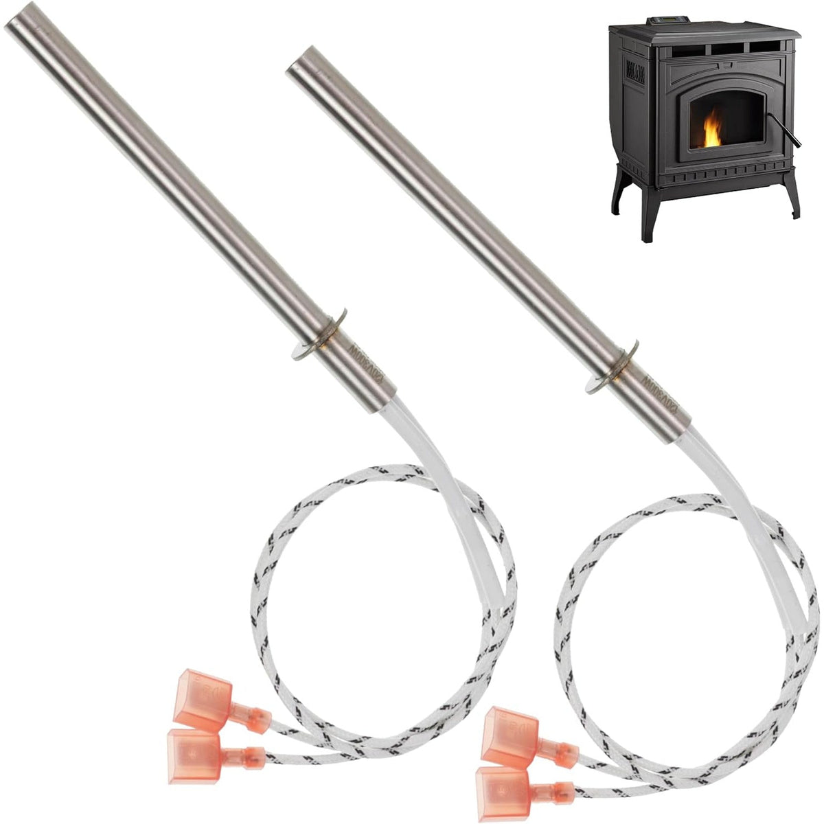 2-Pack SRV7000-660 Igniter Fit for Pelpro PP130, PP130-B