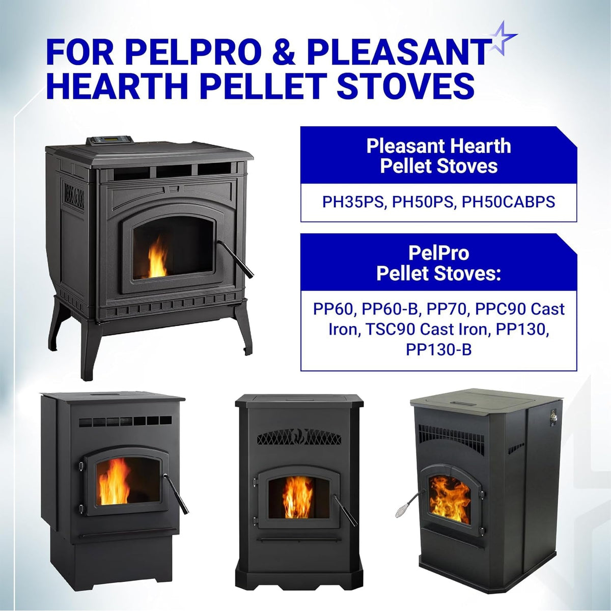 2-Pack SRV7000-660 Igniter Fit for Pelpro PP130, PP130-B