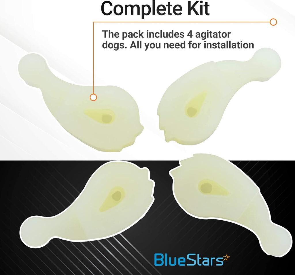 80040 Washer Agitator Dogs - For Whirlpool & Kenmore Washing Machines - 16 Pack