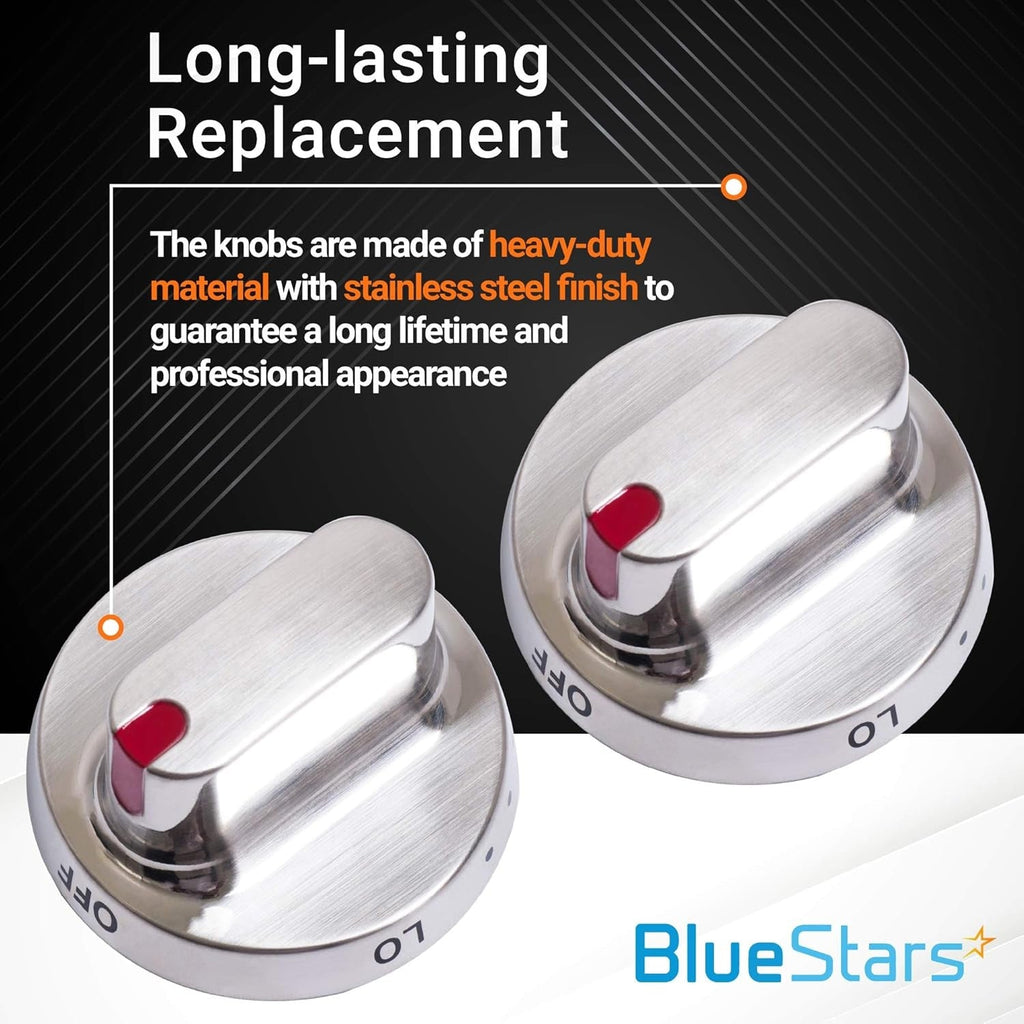DG64-00472A DG64-00347A Samsung Stove Knobs - For Samsung Range Ovens - 5 Pack