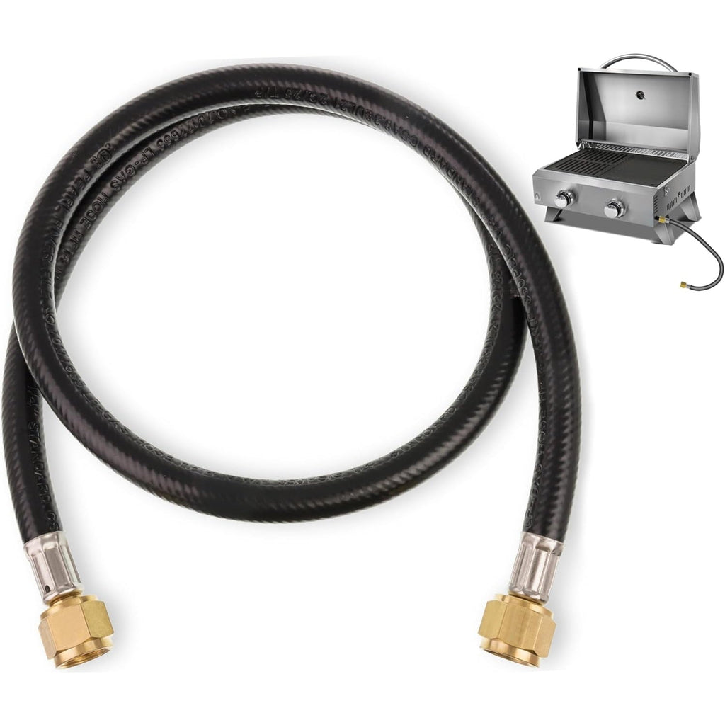 3 Feet RV Propane Hose Assembly, 3/8" Female Flare x 3/8" Female Flare, 59913