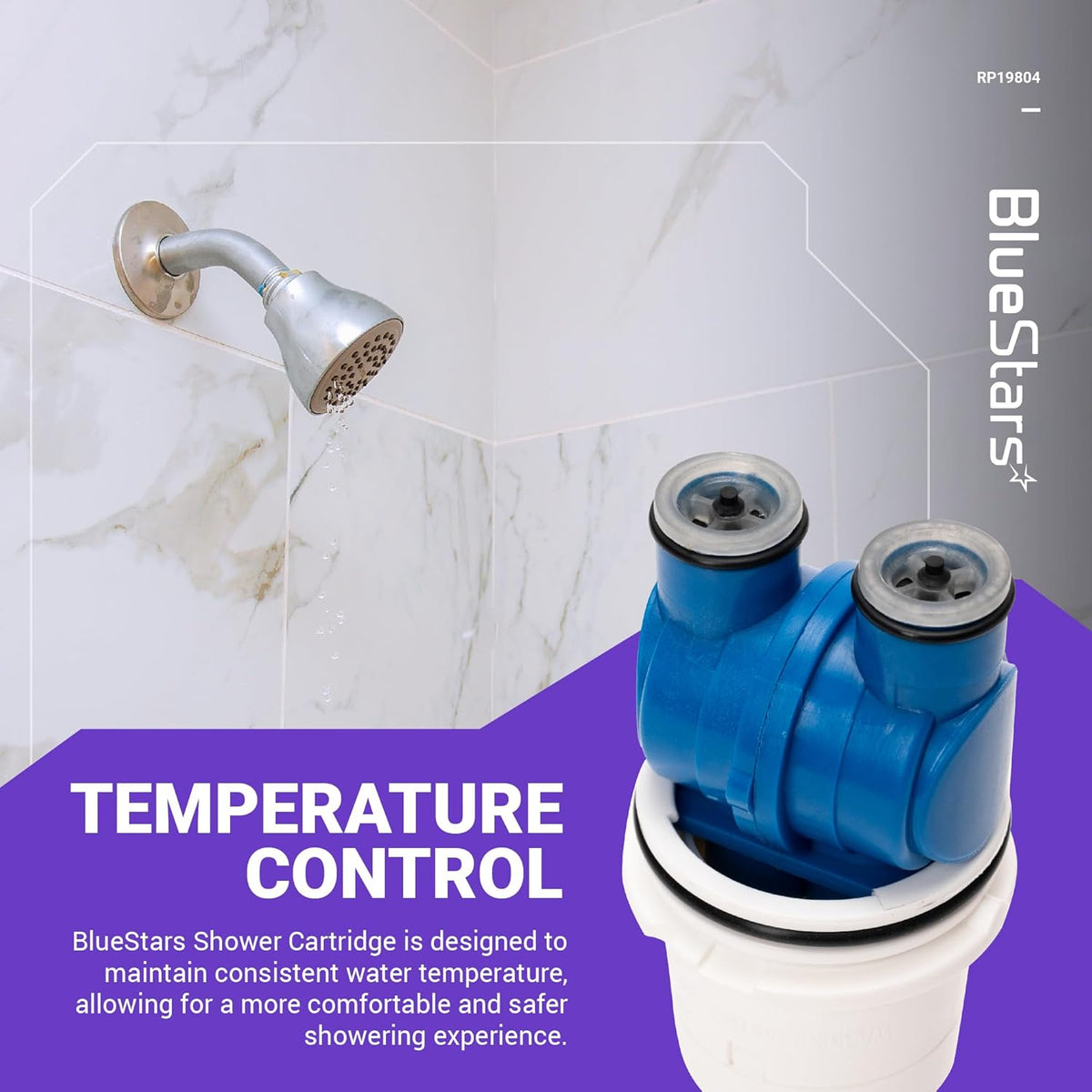RP19804 Delta Shower Cartridge for Monitor 1300 1400 Series Tub & Shower Faucets 1993-2007