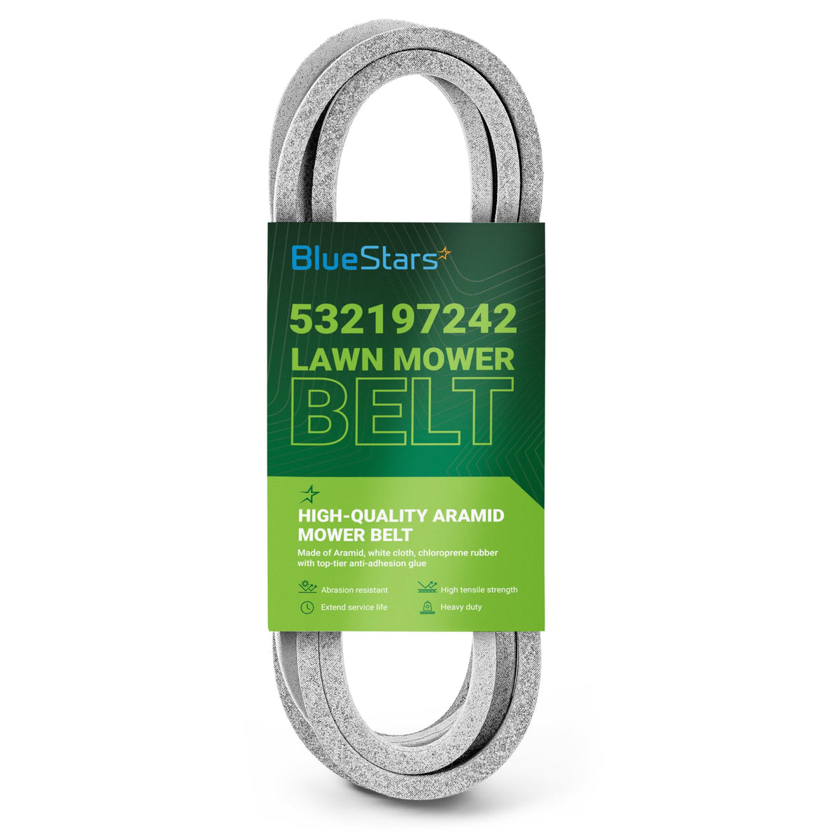 532197242 Deck Belt for Husqvarna YTH24V48 YTH24K48 YTH2348 Craftsman, 138.75"