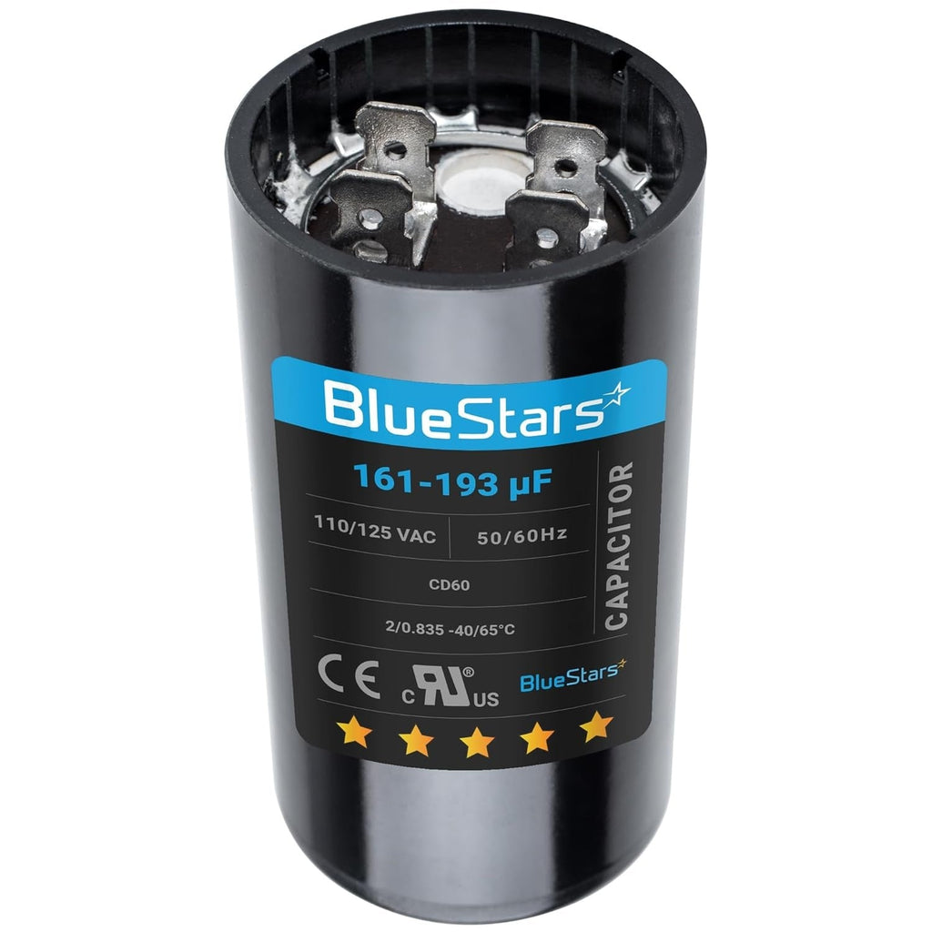 161-193 uF 110-125VAC ±20% CD60 Motor Start Capacitor for Pool & Well Pumps