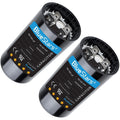 161-193 uF 125VAC CD60 Motor Start Capacitor for AC Heat Pumps - 2 Pack