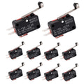V-156-1C25 Micro Limit Switch Blade Momentary - 250VAC/125VDC 15A - 10 Pack