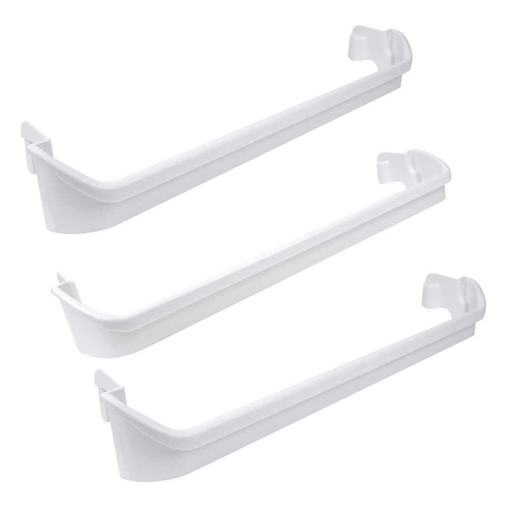 240534701 Middle & 2x 240534901 Top/Bottom Refrigerator Door Shelf Rails for Frigidaire Kenmore