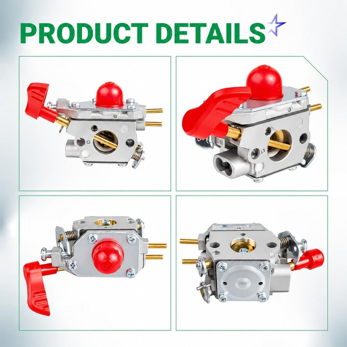 545081857 Carburetor Kit for Poulan Pro BVM200FE 25cc Blower