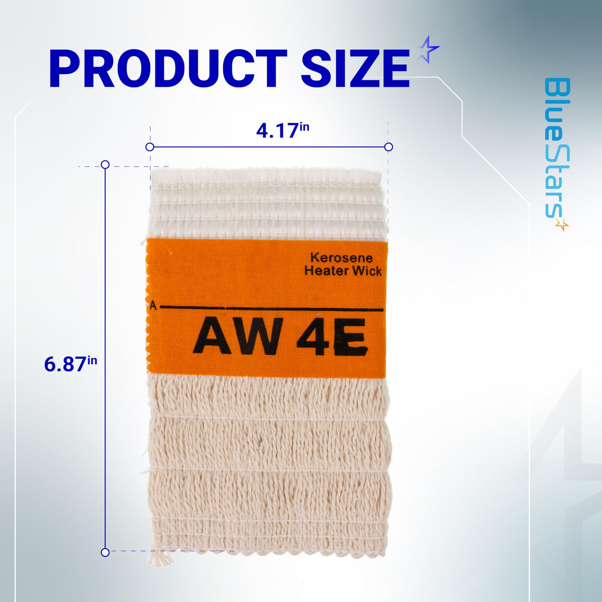 AW4E Heater Wick for Sengoku HMN-110 KeroHeat CTN-110 Heatmate MGN-110 - 2 Pack