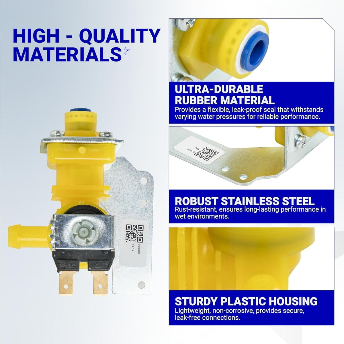 000008484 000009122 Water Inlet Valve - For Manitowoc Ice Machines 220/240V 50/60Hz 6W