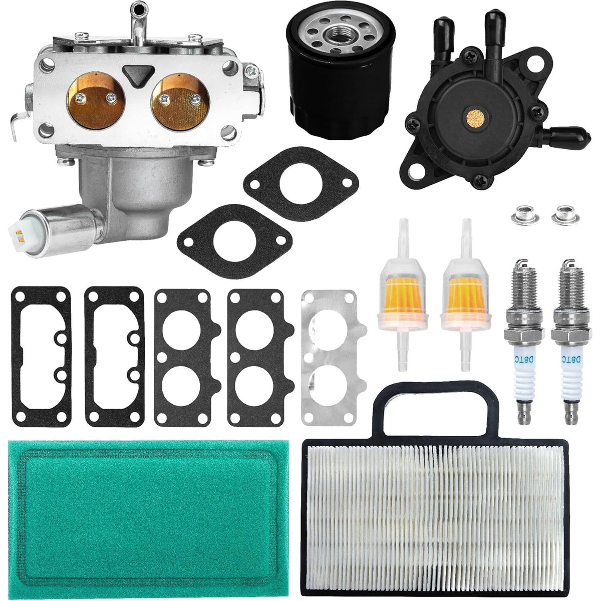 791230 Carburetor Kit for B&S 445677 405777, J-Deere LA120 LA130 - Replaces 799230 699709