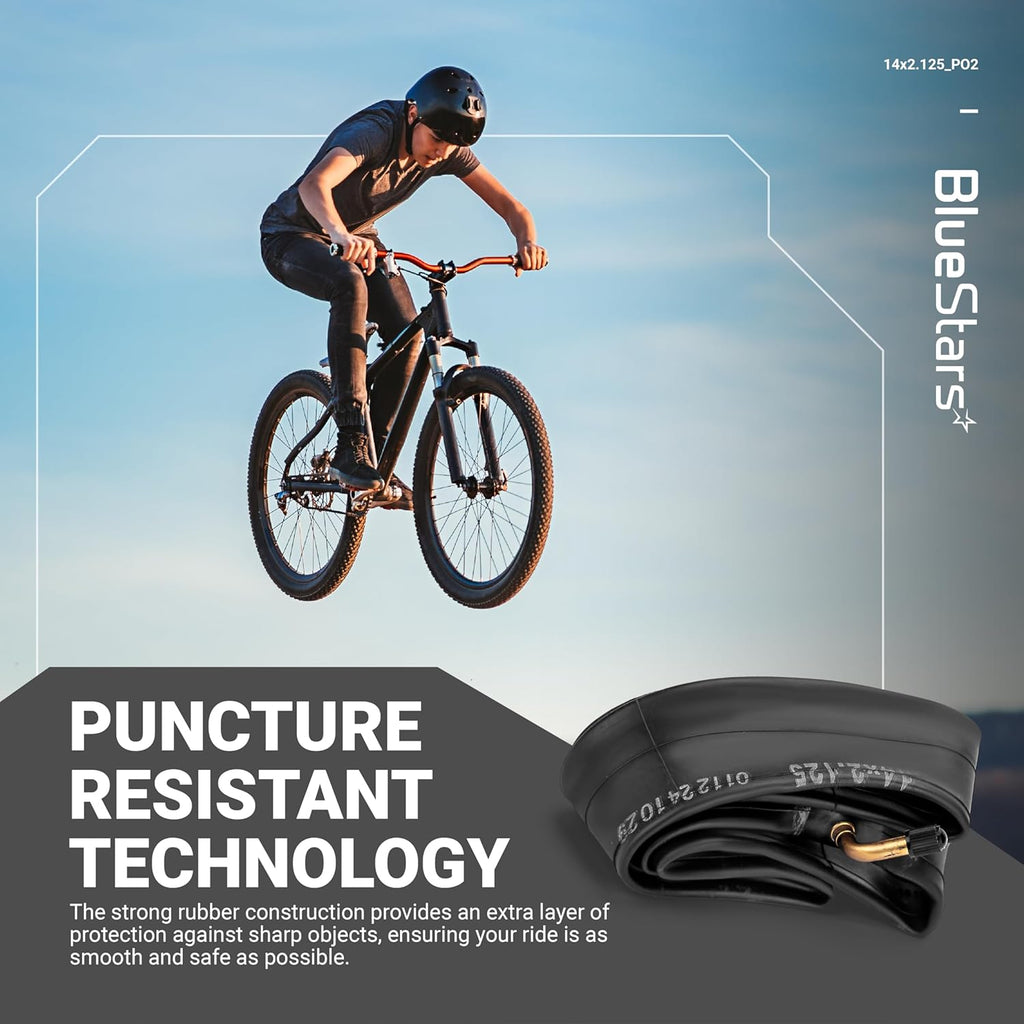 14" x 2.125" Bike Inner Tubes - 2 Pack
