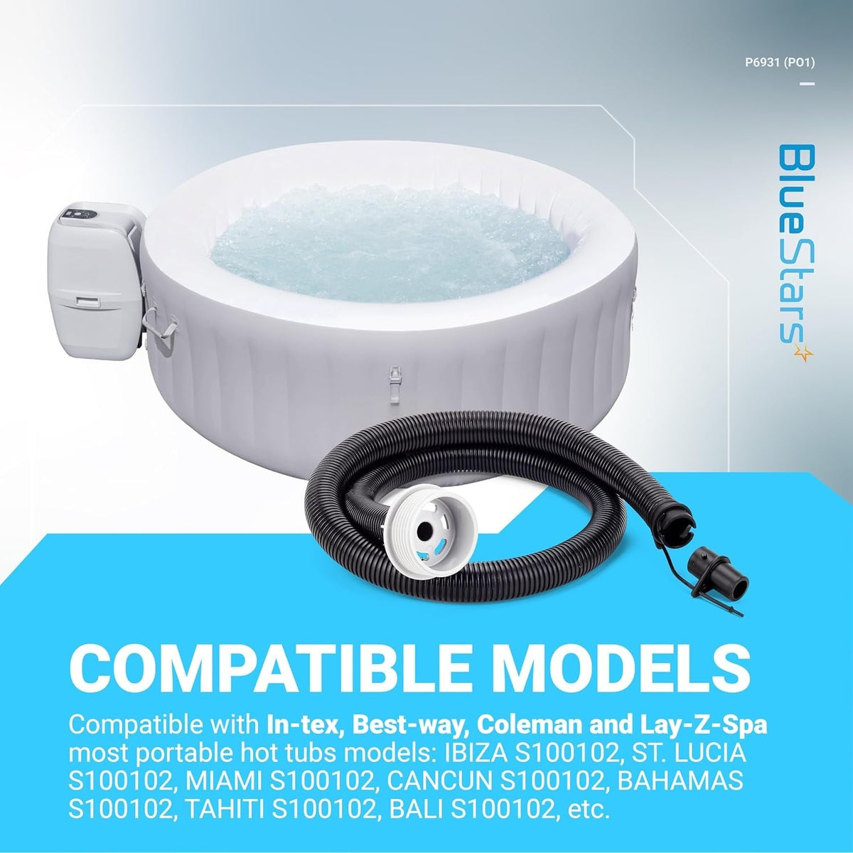 P6931 Air Inflation Hose Pipe