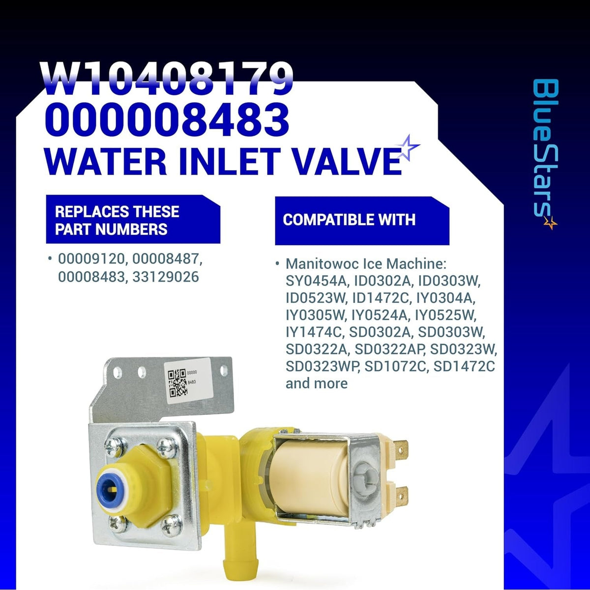 000009120 000008483 Water Inlet Valve for Manitowoc Ice Machine