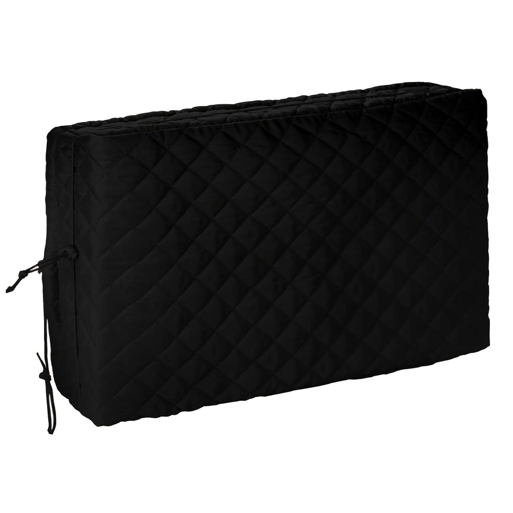 Indoor Window AC Cover with Velcro Sides, 17" x 13" x 3.5", Black