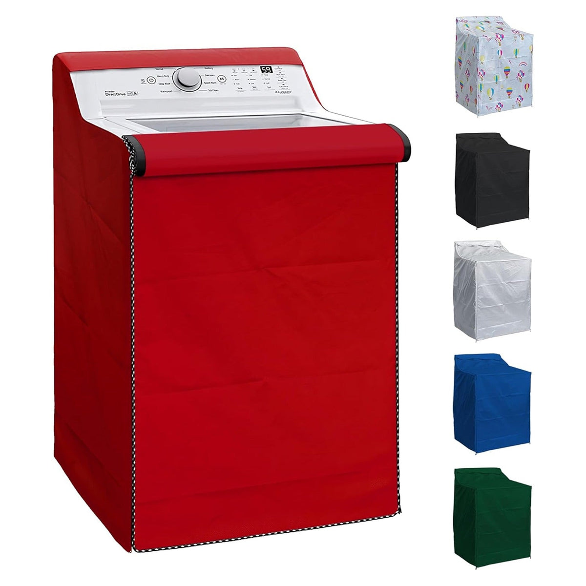 W29"xD28"xH43" Top-Load Washer Cover - Red