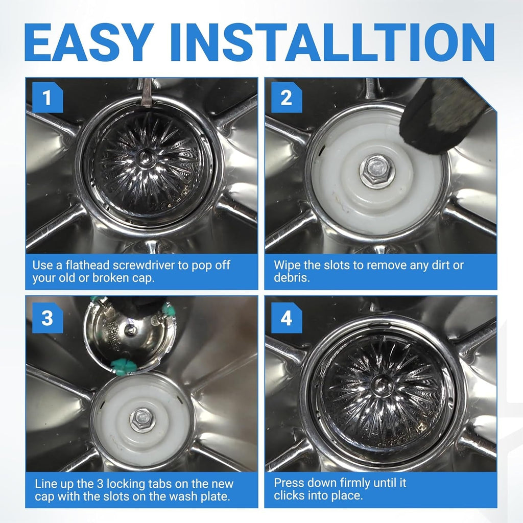 DC66-00777A Washer Pulsator Cap for Samsung Washer - Replaces 5788799, 3282678 - 2 Pack