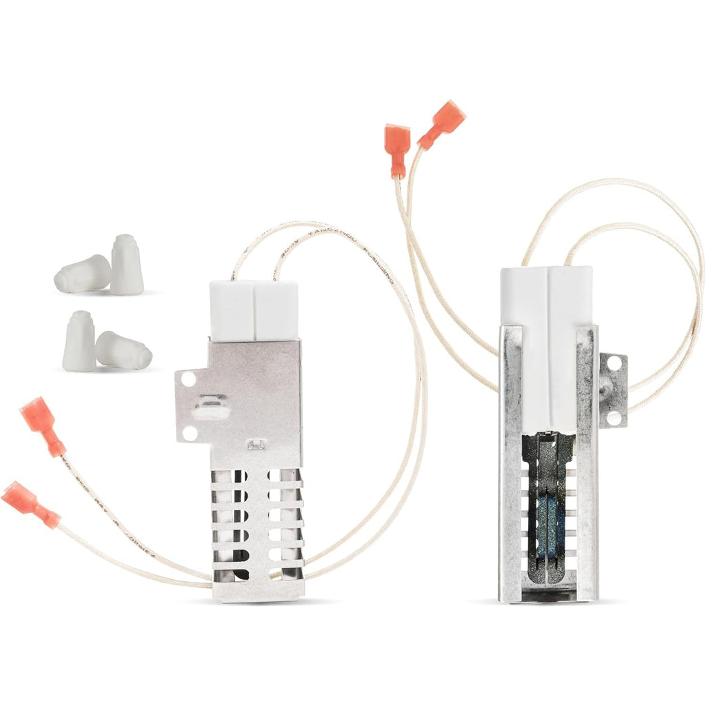 AP5315579 Gas Range Oven Igniter for Viking Range Ovens - 2 Igniters, 4 Ceramic Nuts